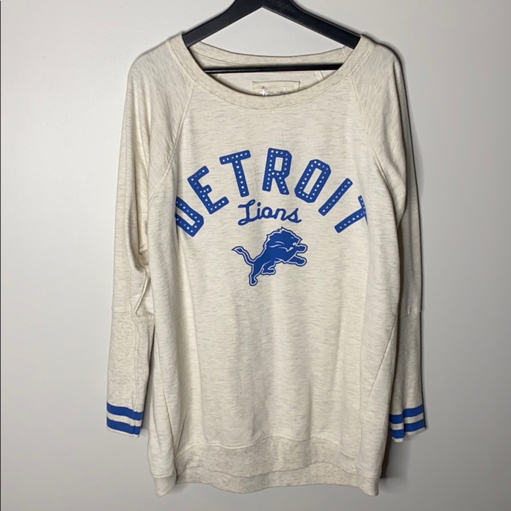 Detroit lions sweat shirt